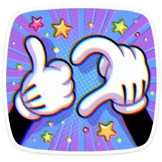 👍 emoji Стереокот Джо - @TgSticker Telegram sticker 17 of 49