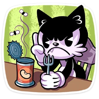 ⭐ emoji Кот Джо • @TgSticker Telegram sticker 19 of 49