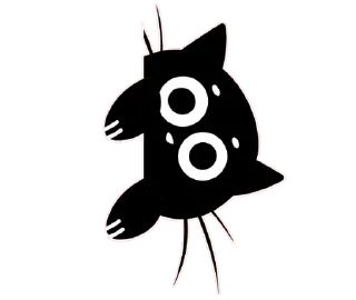 Sticker from Чёрный кот @TgSticker