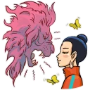 😇 emoji Modern Buddha Telegram sticker 7 of 35