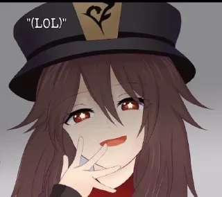 😈 emoji Ху Тао💞 Telegram sticker 17 of 73