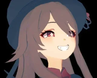 😁 emoji Ху Тао💞 Telegram sticker 11 of 73