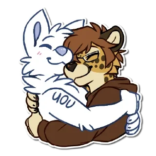 ☺️ emoji Furry Telegram sticker 15 of 92