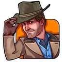 Sticker from Red Dead Redemption