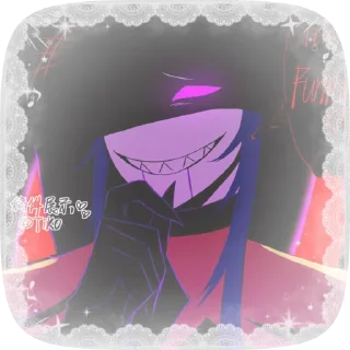 🌟 emoji •[ＪＥＳＴＥＲ. 𝗧𝗙𝗖]•💜🎭 Telegram sticker 6 of 11