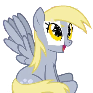 💛 emoji Derpy 💛 Telegram sticker 8 of 19