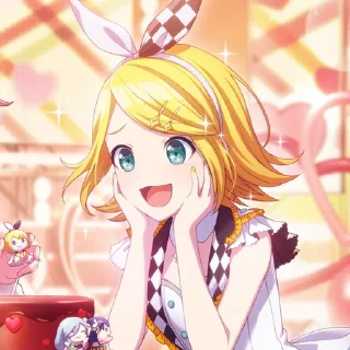 Sticker from Rin Kagamine @zxawdz