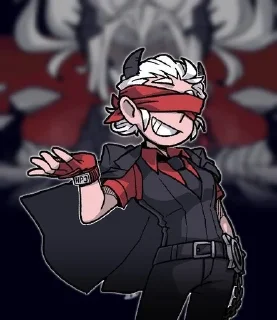 🌟 emoji Адские тяночки Telegram sticker 14 of 120