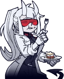👩‍🔬 emoji Helltaker by @Enam6327 Telegram sticker 18 of 87