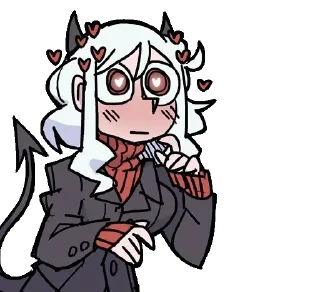♥ emoji Helltaker by @Enam6327 Telegram sticker 7 of 87