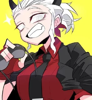 🌟 emoji Адские тяночки Telegram sticker 17 of 120
