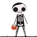 Sticker from Halloween