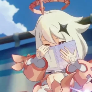 🫣 emoji Paimon Telegram sticker 9 of 47