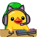 🎧 emoji Ultimate Duck Telegram sticker 15 of 31