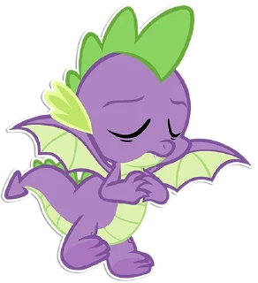 😔 emoji Spike | By @Egor418 Telegram sticker 17 of 67