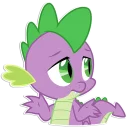 👐 emoji Spike | By @Egor418 Telegram sticker 9 of 67