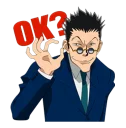 Sticker from HUNTER×HUNTER