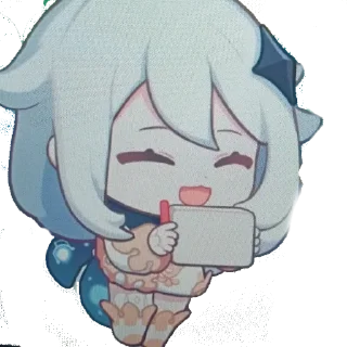 Sticker from genshin you are the best