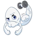 💪 emoji Mr. Zoid Telegram sticker 10 of 35
