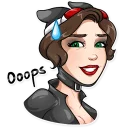 😰 emoji Catwoman Telegram sticker 13 of 35