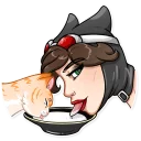 😛 emoji Catwoman Telegram sticker 11 of 35
