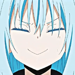 ☺️ emoji Римуру @anime_sticks Telegram sticker 14 of 20