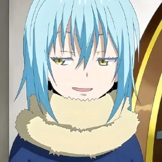 😀 emoji Римуру @anime_sticks Telegram sticker 6 of 20
