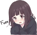 😢 emoji Menhera-chan 2 ENG :: @line_stickers Telegram sticker 17 of 112