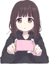 📷 emoji Menhera-chan 2 ENG :: @line_stickers Telegram sticker 14 of 112