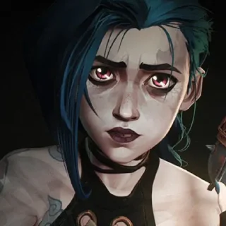 🖤 emoji Jinx Telegram sticker 17 of 65