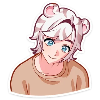 😊 emoji БОЛЬШЕ СТИКЕРОВ В 
ТГ: @FreeSticc Telegram sticker 11 of 48