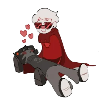 😍 emoji Жека лав Telegram sticker 24 of 25