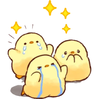 ✨ emoji Soft and Cute Chicks Summer @softandqt Telegram sticker 9 of 40