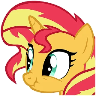 Sticker from Sunset Shimmer ➩ @Earth928B