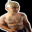 😂 emoji skinhead Telegram sticker 2 of 16