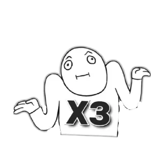 🤷‍♂ emoji Крутой Telegram sticker 8 of 82