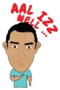 😇 emoji Bollywood Telegram sticker 4 of 55
