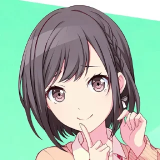 Sticker from shinonome ena ♡
