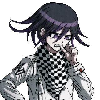 😬 emoji Kokichi Ouma Telegram sticker 11 of 21