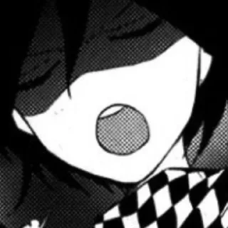 😐 emoji Kokichi Ouma Telegram sticker 22 of 47