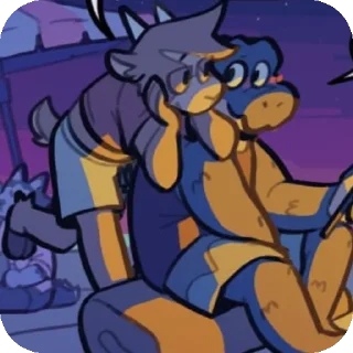 📚 emoji Duncan & Eddie Telegram sticker 19 of 76