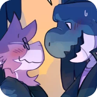 📚 emoji Duncan & Eddie Telegram sticker 3 of 76