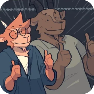 📚 emoji Duncan & Eddie Telegram sticker 1 of 76