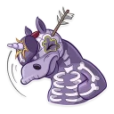 Sticker from Undead Unicorn