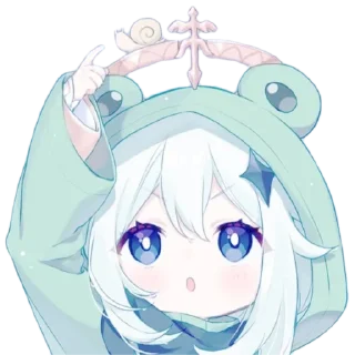 😲 emoji Cute Paimon by @peach_artworld Telegram sticker 23 of 30