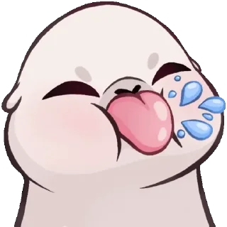 😝 emoji Coffee’s seal @KarinaCoffee Telegram sticker 17 of 81