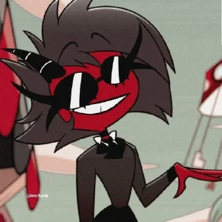 😄 emoji Helluva Boss Telegram sticker 6 of 10