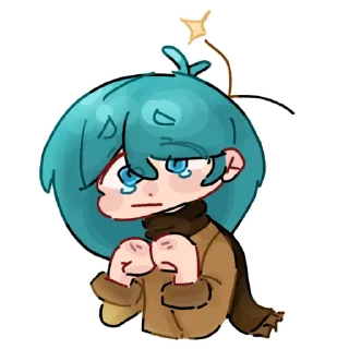 😢 emoji Почеркушки^^ Telegram sticker 13 of 23