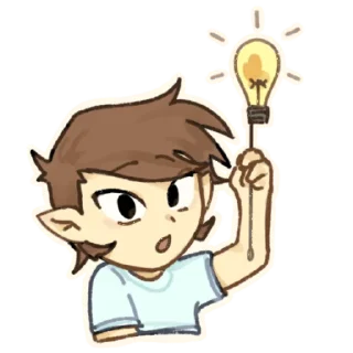 💡 emoji Почеркушки^^ Telegram sticker 23 of 23