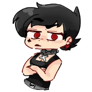 🤨 emoji Почеркушки^^ Telegram sticker 15 of 23